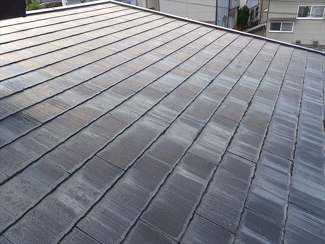 カラーベスト屋根の状態確認